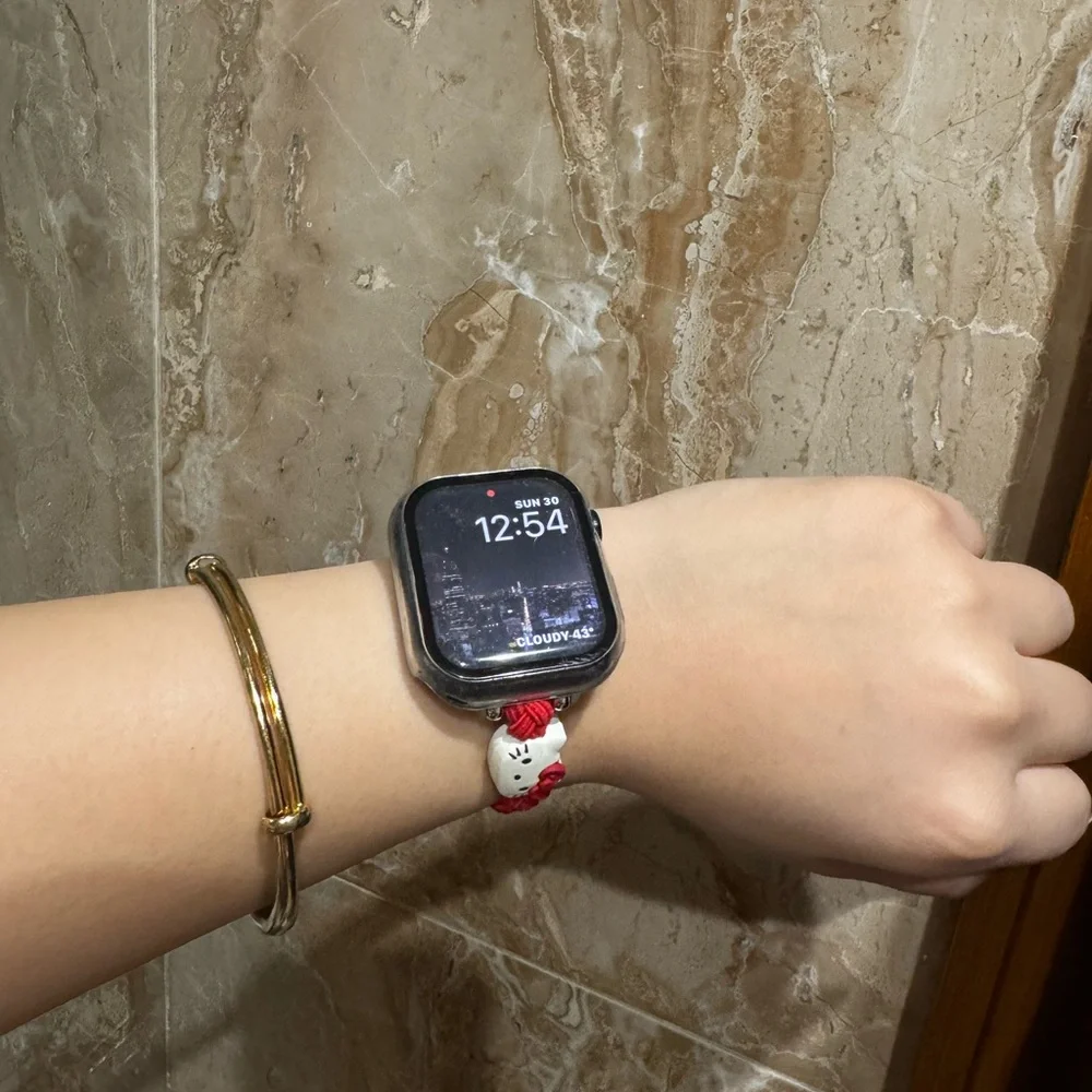 Red Hello Kitty Watch Band 38/40/41mm size Apple